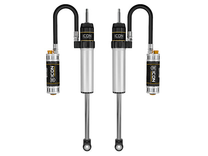 ICON 57806CP 2.5 Aluminum Series Rear Shocks with CDC Valve for 2005-2017 Toyota Tacoma 6-Inch Lift