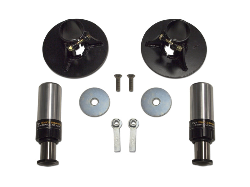ICON 56104 Rear Hydraulic Bump Stop Kit for 2007-2014 Toyota FJ Cruiser and 2003-2024 4Runner