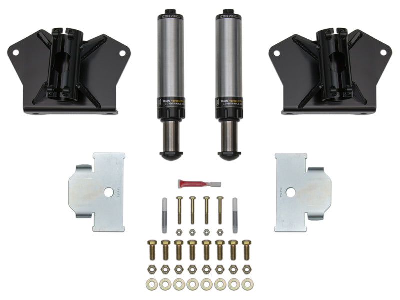 ICON 56108 Rear Hydraulic Bump Stop System for 2007-2021 Toyota Tundra