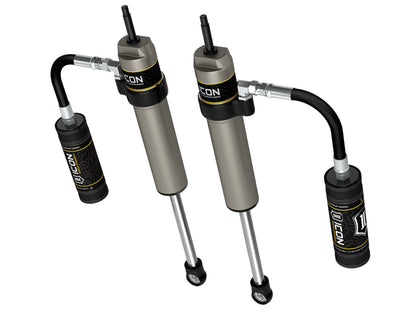 ICON 57805P 2.5 Aluminum Series Remote Reservoir Rear Shocks for 2005-2017 Toyota Tacoma
