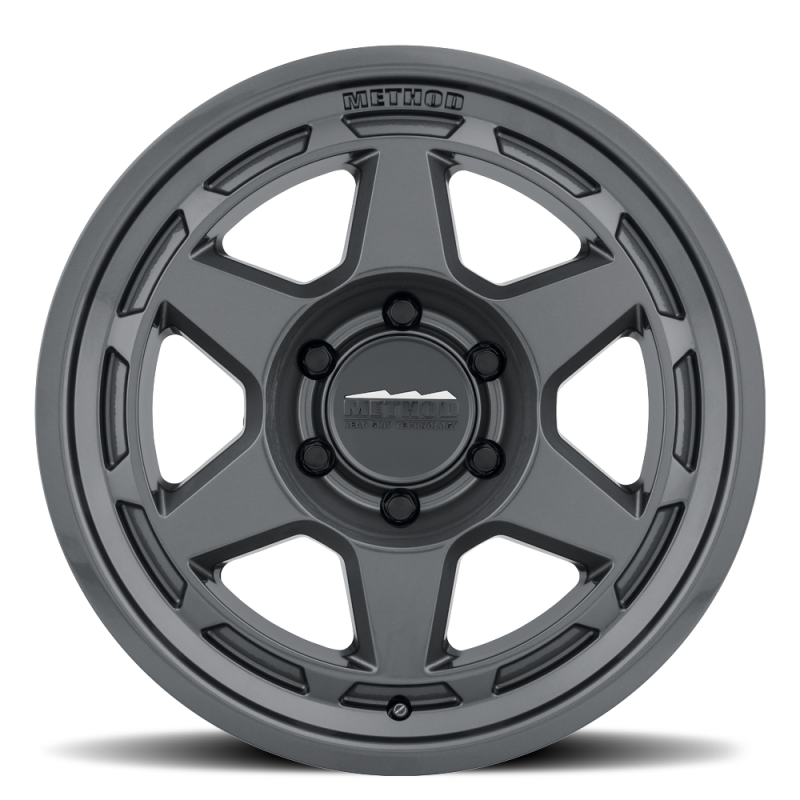 Method Wheels MR708 Bead Grip 18x9 Titanium Wheel, +30mm Offset, 5x120 Bolt Pattern