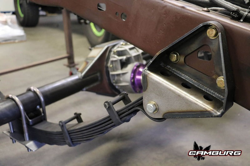 Camburg Toyota Tacoma 2005-2023 Long-Travel Spring-Under Mounts, Shackles and Hardware Kit CAM-320046