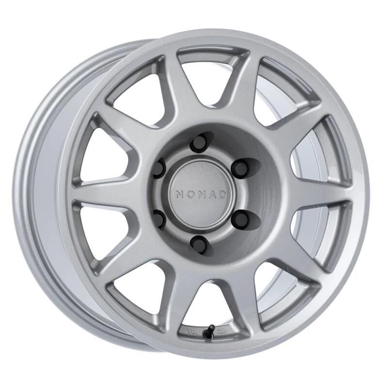 Nomad N505OE Touring Forged Wheel, 16x8, 6x139.7 Bolt Pattern, 0mm Offset, OE Silver