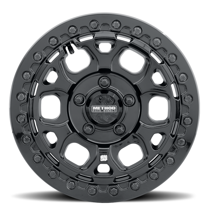 Method Wheels MR416 Cast Beadlock Wheel 15x7, 5x4.5 Bolt Pattern, +55 Offset, Gloss Black