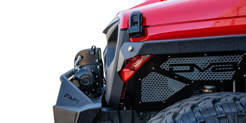 DV8 Offroad GRJL-01 Angry Replacement Grille for Jeep Wrangler JL and Gladiator JT