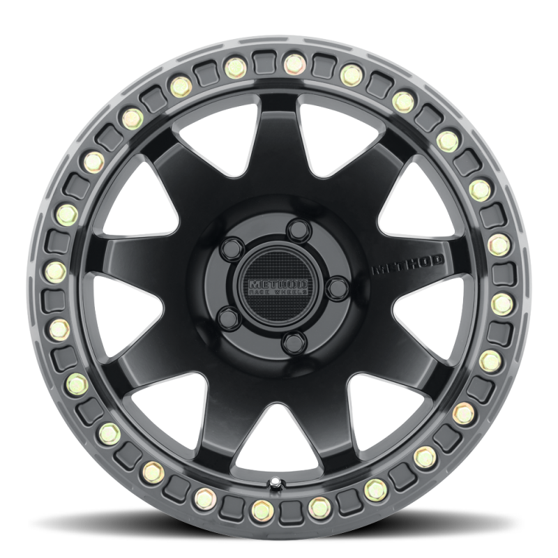 Method Wheels MR108 17x9 Matte Black Wheel, -44mm Offset, 8x170 Bolt Pattern