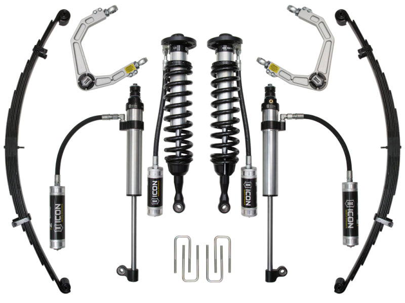 ICON K53028 Stage 8 Suspension System with Billet Upper Control Arms for 2007-2021 Toyota Tundra