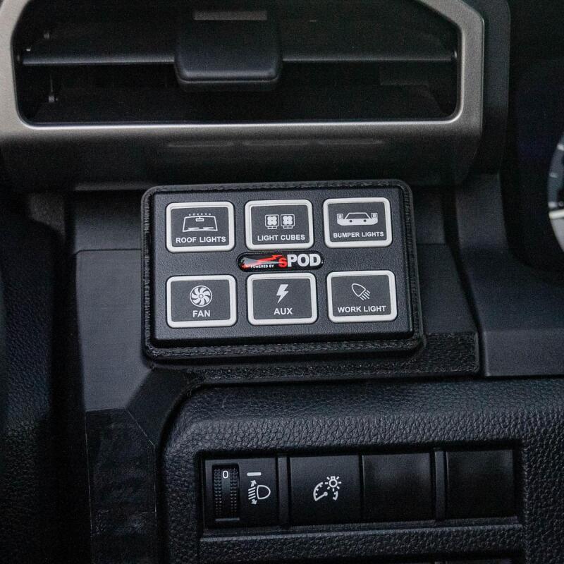 sPOD Mini6 SourceLT Power Management System Kit, Part Number 870038, for 2024-2026 Toyota Tacoma