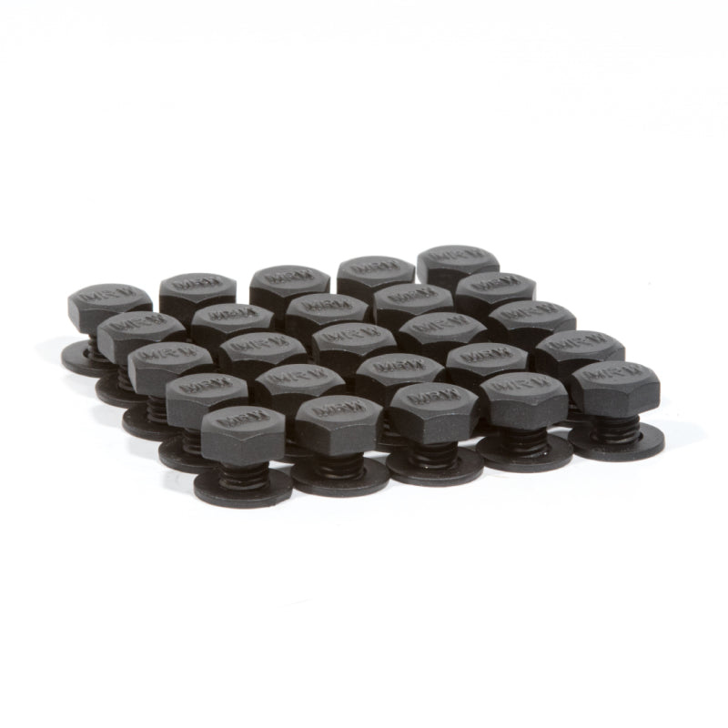 Method Wheels Lip Bolt Kit, Matte Black, Street, Part Number BT-BOLT BLACK KIT
