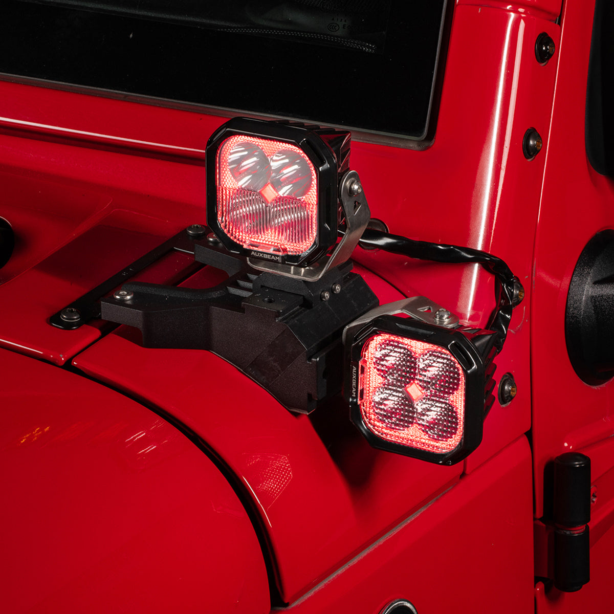 Color Play Series 3 Inch 116W RGB LED Pod Lights Off Road Lights With 8 Backlight Options
