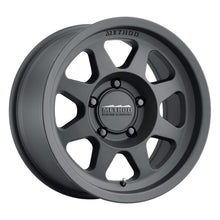 Method Wheels MR701 17-Inch x 7.5-Inch Matte Black Bead Grip Wheel, +30mm Offset, 5x108 Bolt Pattern