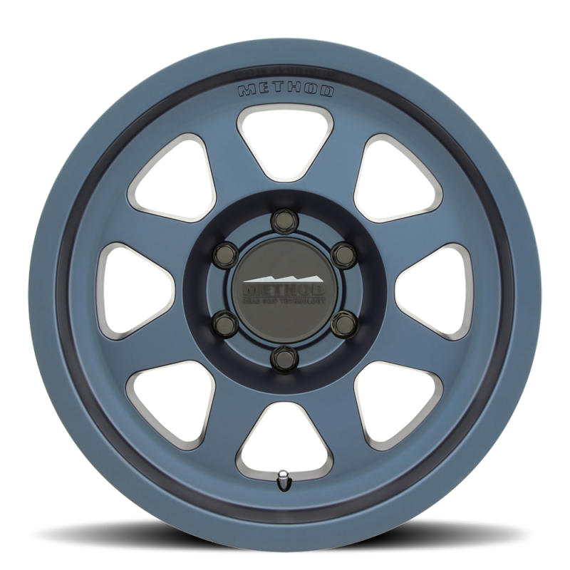 Method Wheels MR701 17-Inch x 9-Inch -12mm Offset 5x5 Bahia Blue Bead Grip Wheel