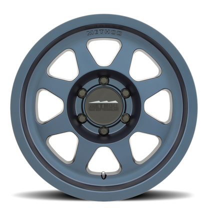 Method Wheels MR701 17-Inch x 9-Inch -12mm Offset 5x5 Bahia Blue Bead Grip Wheel