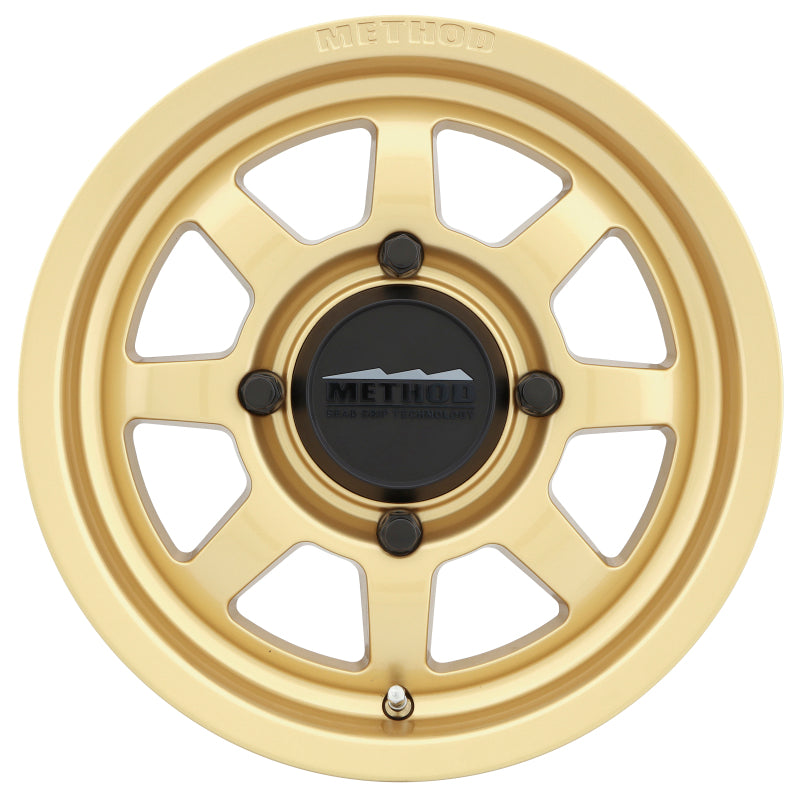 Method Wheels MR410 14x7 Gold Cast Wheel, +13mm Offset, 5x4.5 Bolt Pattern
