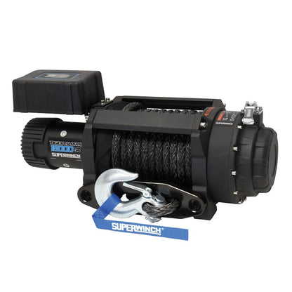 Superwinch Tiger Shark 18000SR 18,000 lb 12V Winch with Synthetic Rope, Part 1518001