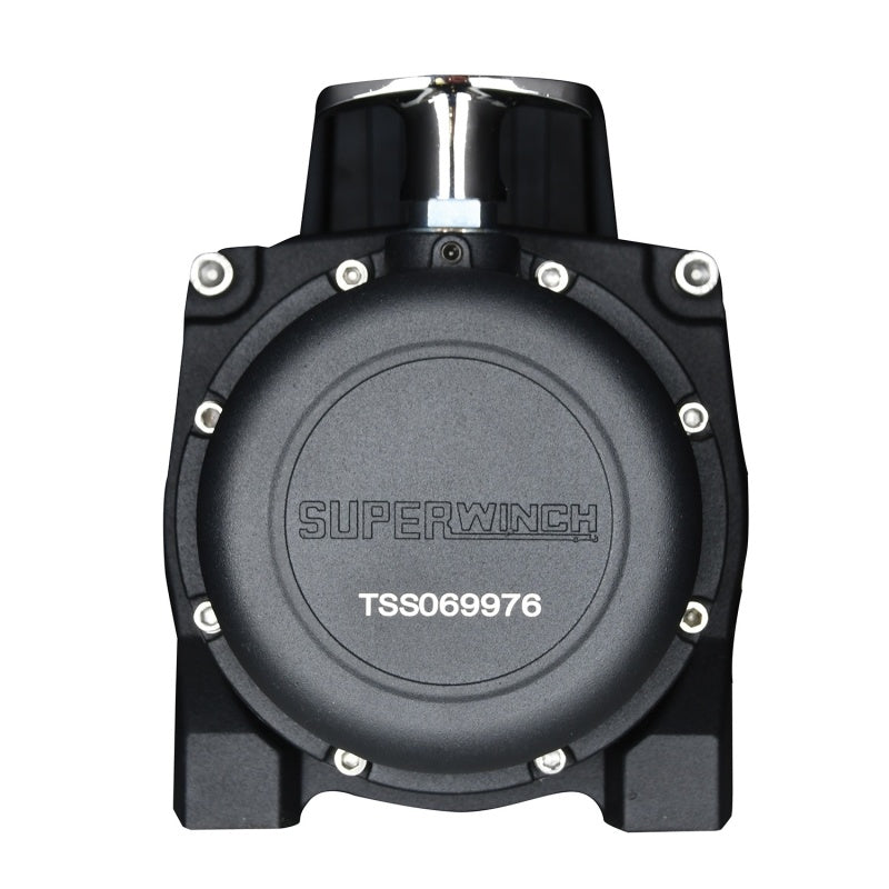 Superwinch Tiger Shark 9500SR Winch, 9,500 lb, 12V DC, Synthetic Rope, Part Number 1595201