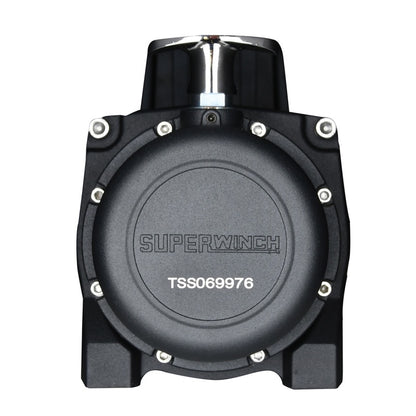Superwinch Tiger Shark 9500SR Winch, 9,500 lb, 12V DC, Synthetic Rope, Part Number 1595201