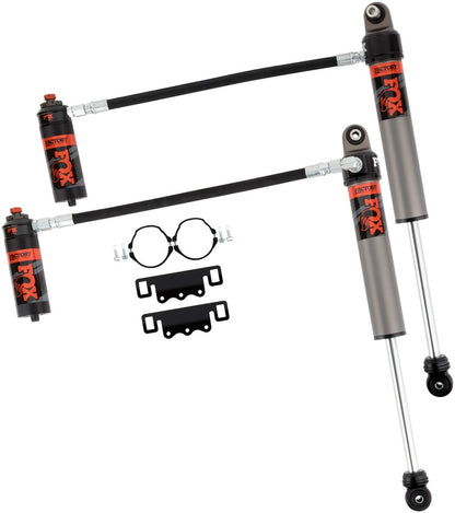 FOX Performance Elite Remote Reservoir Front Shocks for 2018–2019 Jeep Wrangler JL, 3.5–4-Inch Lift, Part 883-26-051