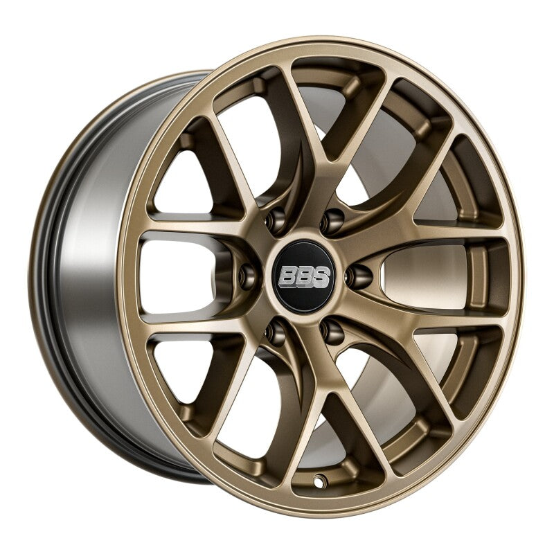 BBS TS-P Series 18x9-Inch Cast Wheel, 6x135 Bolt Pattern, 87.1mm Hub Bore, 0mm Offset, Satin Bronze