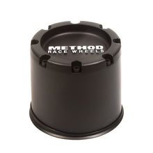 Method Wheels Cap 1524 110mm Black Push-Thru Center Cap, Part Number CP-1524B127-S1