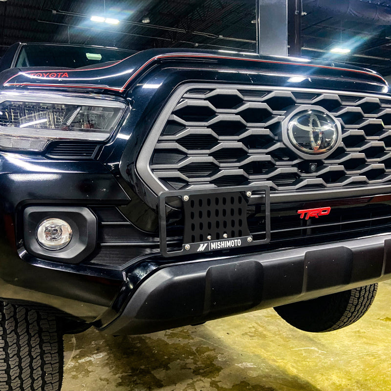 Mishimoto MMLP-TAC-16 License Plate Relocation Kit for 2016-2023 Toyota Tacoma