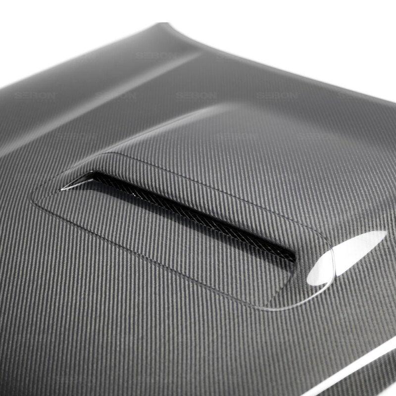 Seibon HD18TY4R-TR TR-Style Carbon Fiber Hood for 2010-2021 Toyota 4Runner