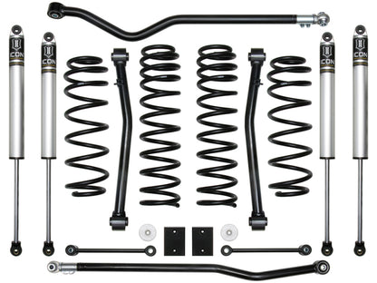 ICON K22013 2.5-Inch Stage 3 Suspension System for 2018+ Jeep Wrangler JL
