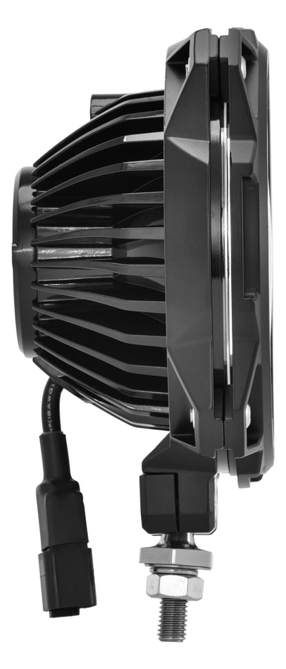 KC HiLiTES Pro6 Gravity LED 20W Single Mount Pair Pack, Wide-40 Beam, Part 91305