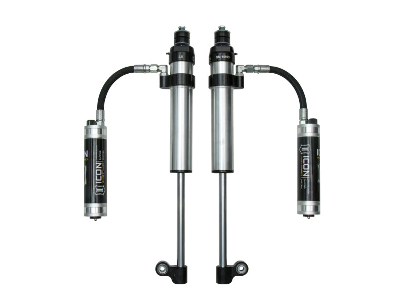 ICON 57826CP 2.5 Aluminum Series RXT Rear Shocks with CDC Valve for Toyota Tacoma