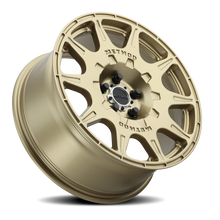 Method Wheels MR502 Rally 17-Inch Gold Wheel, 8-Inch Width, +38mm Offset, 5x4.5 Bolt Pattern