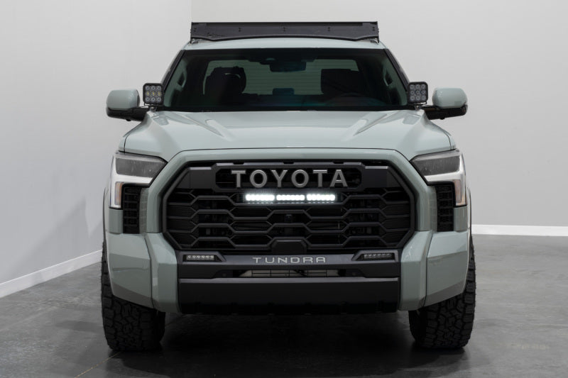 Diode Dynamics DD7416 2022+ Toyota Tundra TRD Pro Grille SS18 LED Light Bar Kit, Amber Combo