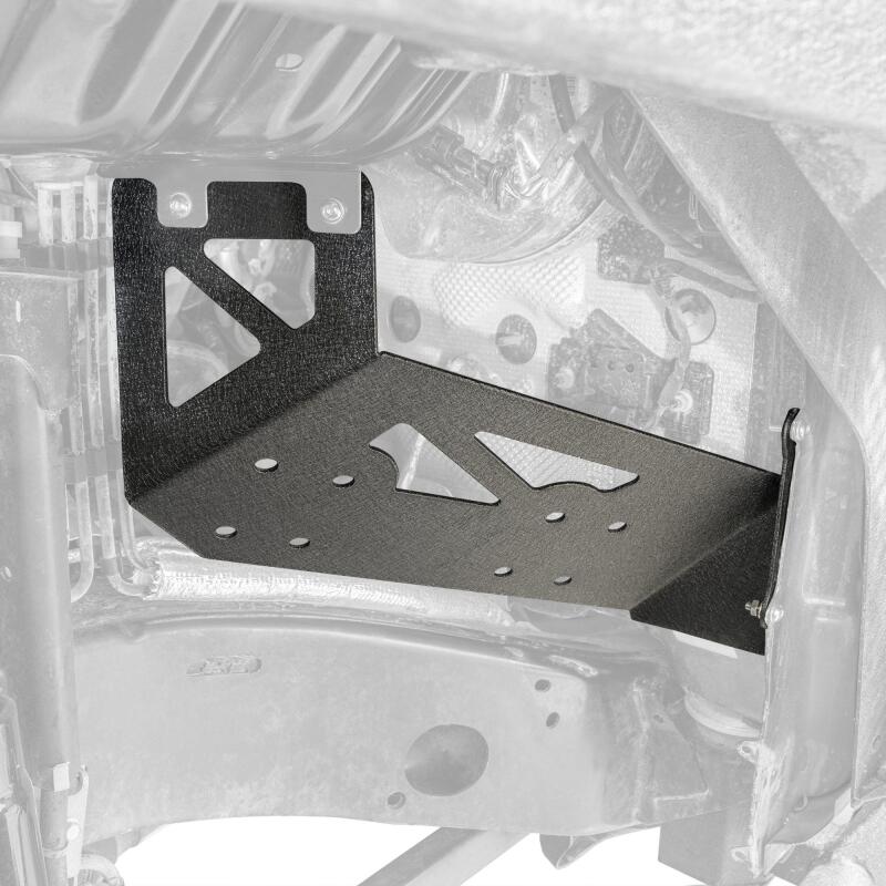 DV8 Offroad CMJL-01 Engine Bay Compressor Mount for 2018-2025 Jeep Wrangler JL/JLU and Gladiator JT
