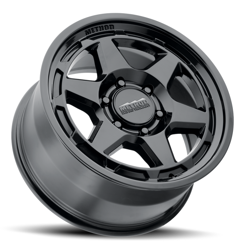 Method Wheels MR708 Bead Grip 18x9 +40mm Offset Wheel, 6x5.5 Bolt Pattern, Gloss Black