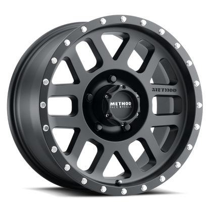 Method Wheels MR306 Mesh 17x8.5-Inch 0mm Offset 5x4.5 Bolt Pattern Matte Black Wheel