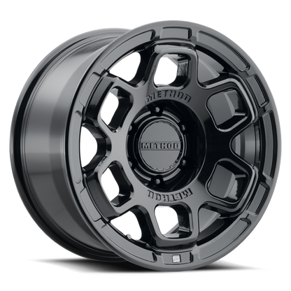 Method Wheels MR710-HD Bead Grip 17x8.5 Gloss Black Wheel, 6x5.5 Bolt Pattern, 0mm Offset