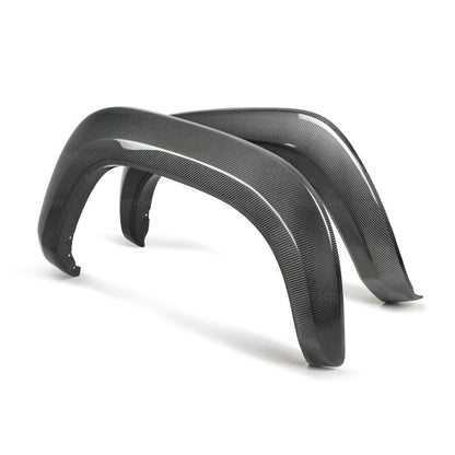 Seibon Carbon Fiber Rear Fender Flares Pair FLR18TYTA-R for 2015-2021 Toyota Tacoma
