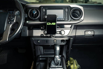 DV8 Offroad CCT1-01 Center Console Molle Panels and Device Mount for 2016-2023 Toyota Tacoma