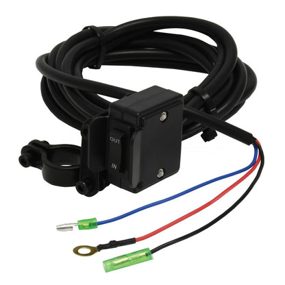 Superwinch Terra 2500 Winch with 3/16-Inch x 40-Foot Steel Rope, 12V DC, Part Number 1125260