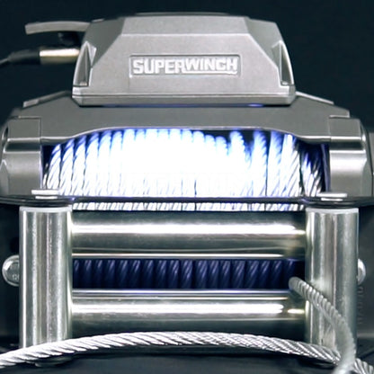 Superwinch SX 12000 Winch, 12-Volt, 12,000 lb. Capacity, 3/8 in. x 85 ft. Wire Rope, Part 1712200