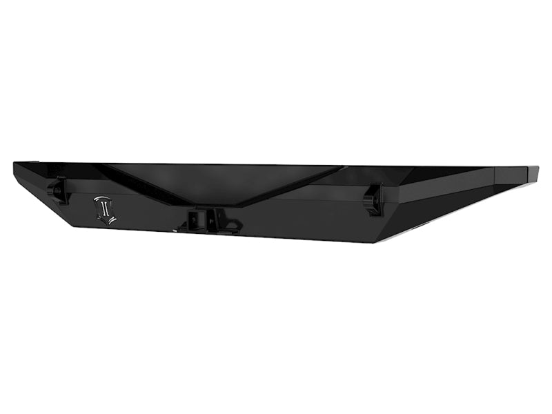 ICON Impact PRO Series Rear Bumper with Hitch and Recovery Tabs for 2018+ Jeep Wrangler JL