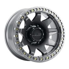 Method Wheels MR108 Beadlock Wheel, 17x9, -44mm Offset, 8x6.5 Bolt Pattern, Gloss Titanium