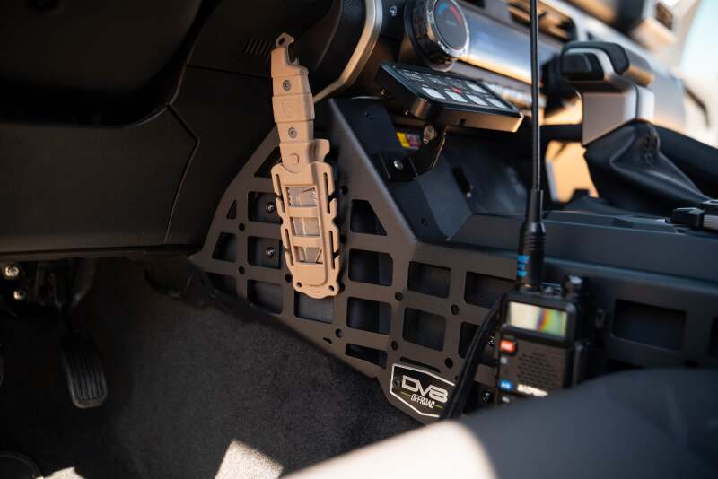 DV8 Offroad CCT1-02 Center Console Molle Panels and Digital Device Mount for 2024-2025 Toyota Tacoma