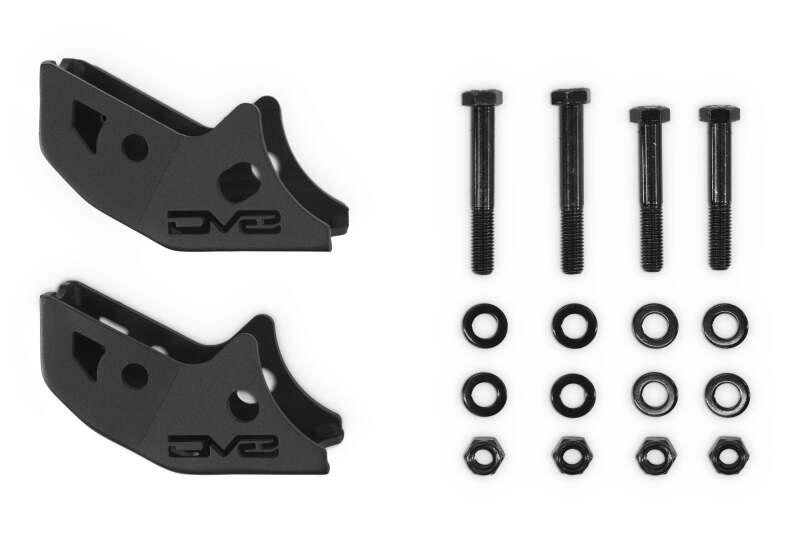 DV8 Offroad SPTT1-02 Rear Shock Skid Plates for 2016-2023 Toyota Tacoma