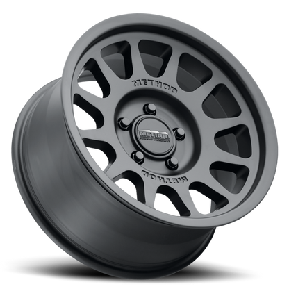 Method Wheels MR703 Bead Grip 20x9-Inch Matte Black Wheel, -12mm Offset, 5x5 Bolt Pattern