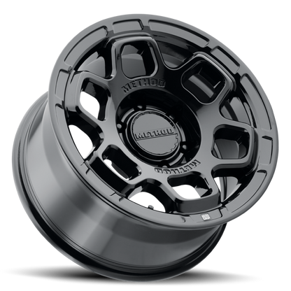 Method Wheels MR710-HD Bead Grip 17x8.5 Gloss Black Wheel, 6x5.5 Bolt Pattern, 0mm Offset