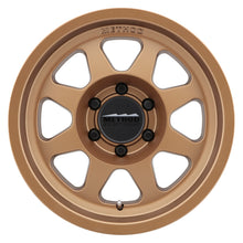 Method Wheels MR701 16-Inch Bronze Bead Grip Wheel, 6x5.5 Bolt Pattern, 0mm Offset
