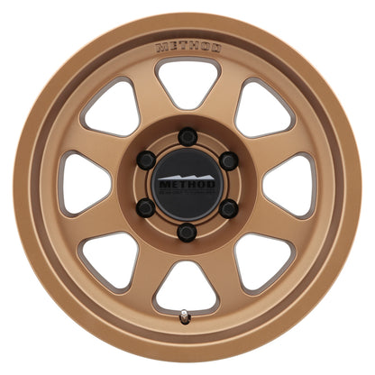 Method Wheels MR701 17x9 Bronze Bead Grip Wheel, -12mm Offset, 6x5.5 Bolt Pattern
