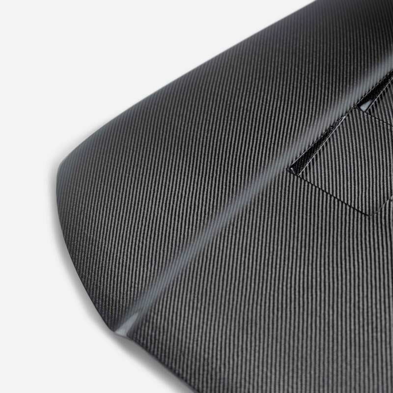 Seibon HD05TYTA-TS TS-Style Carbon Fiber Hood for 2005–2011 Toyota Tacoma