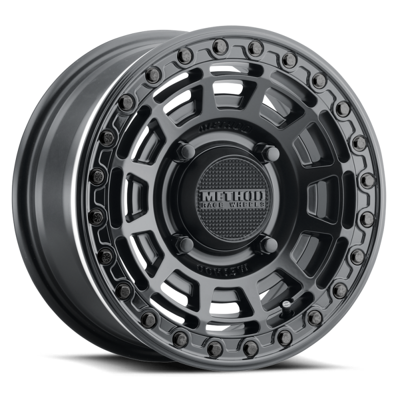 Method Wheels MR415 15x7 Matte Black UTV Beadlock Wheel, 4x136, +38 Offset