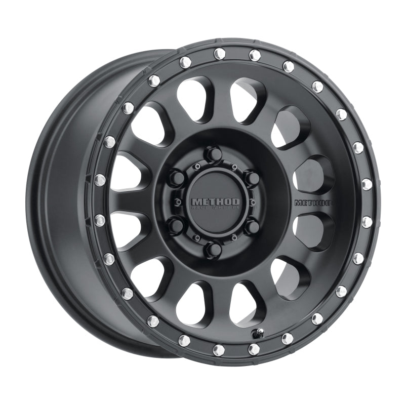 Method Wheels MR315 16x8 Matte Black Wheel, 0mm Offset, 6x5.5 Bolt Pattern